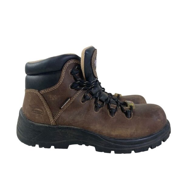 Avenger 8.5 work boot Framer A7126 Hiker metal free full grain leather - Picture 1 of 10